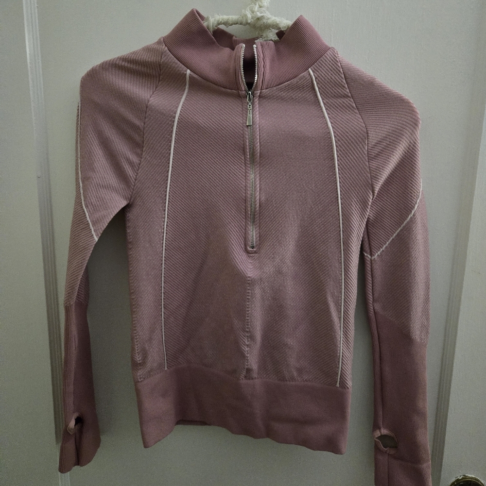 Free People Movement by Free People Blush Pink Activewear Top